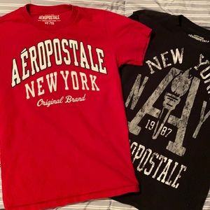 Aeropostale t shirts set of 2